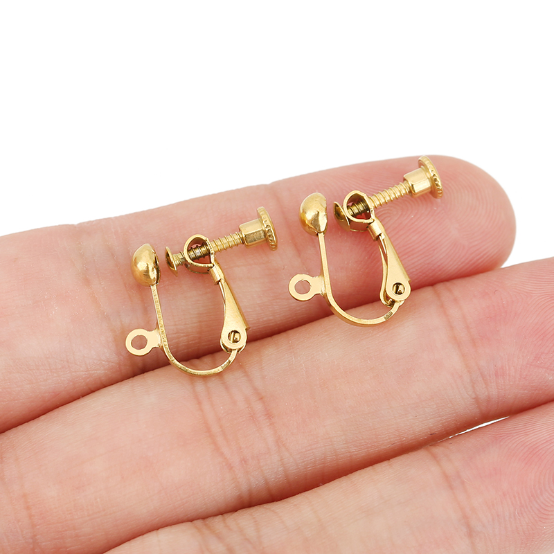 Jewelry Making Findings - 4pcs PVD Never Fade Stainless Steel