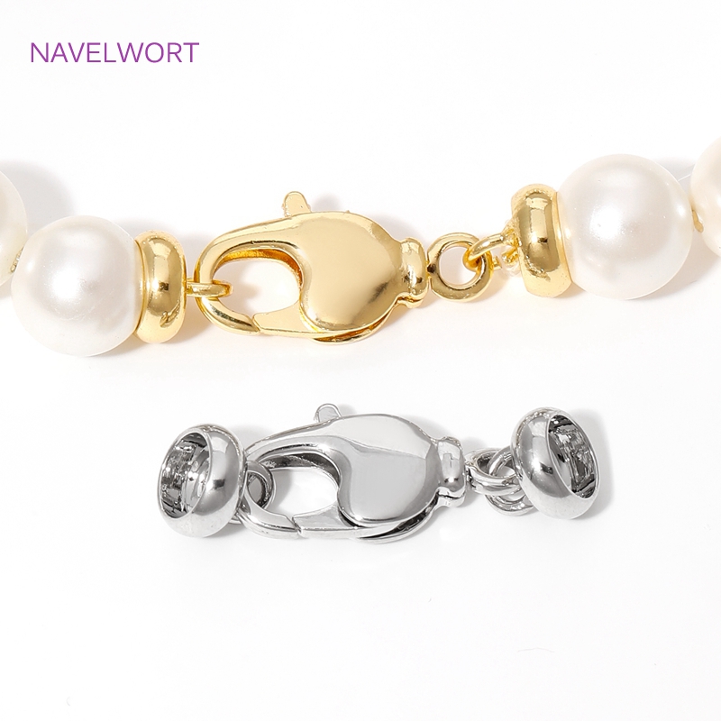 Jewelry Making Articles - 18K Gold Plated Brass Lobster Clasps