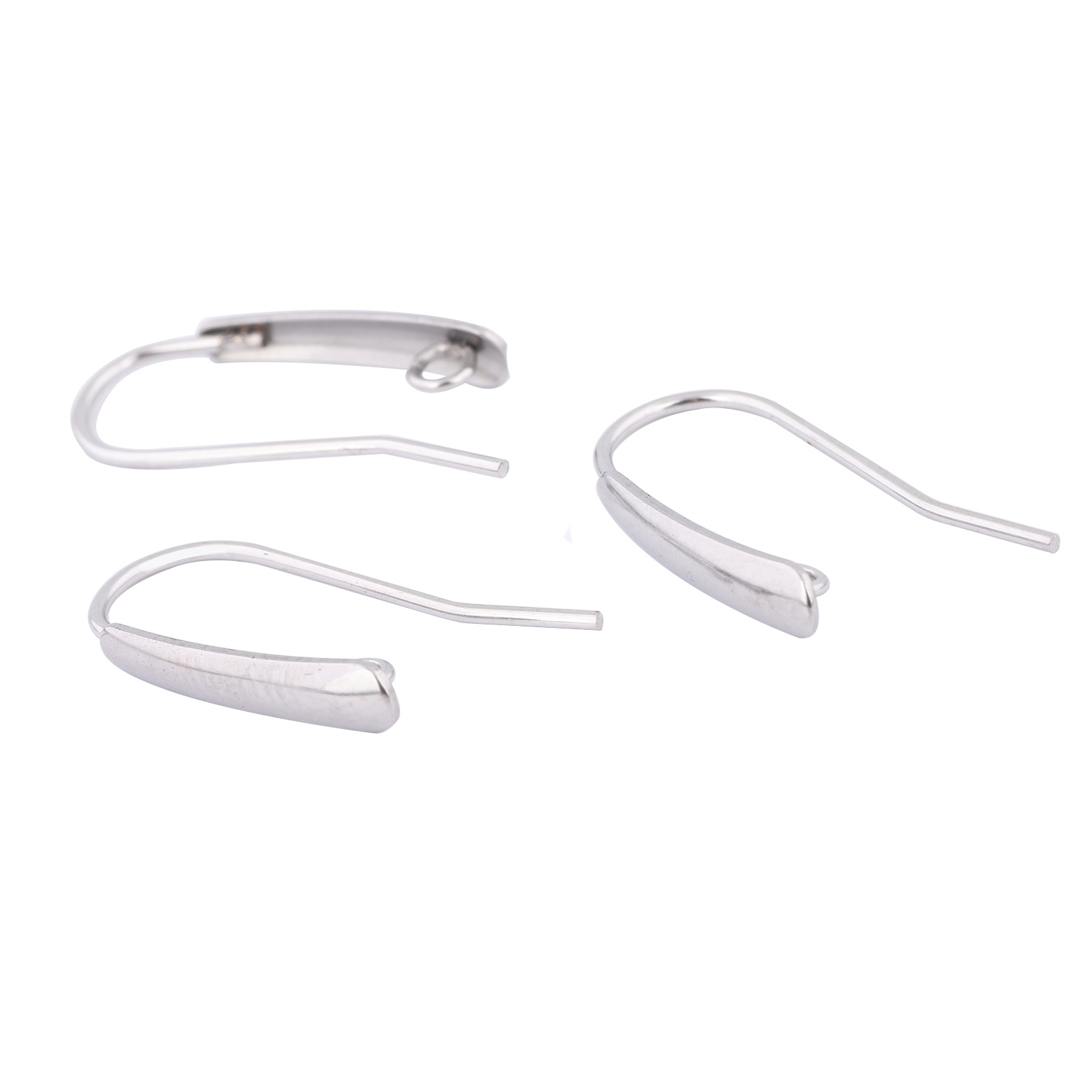 Jewelry Making Findings - 40pcs Stainless Steel Earring Hooks Findings