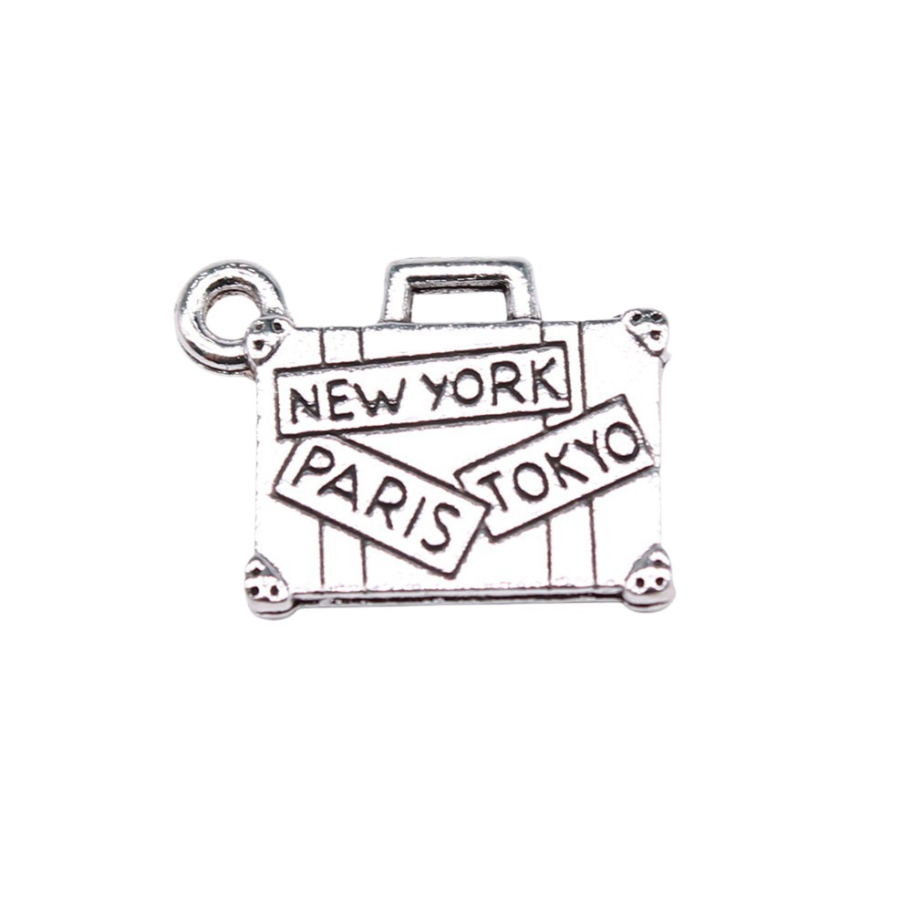 10Pcs/Lot13*17mm Metal Suitcas - Jewelry Making Tokyo review and price