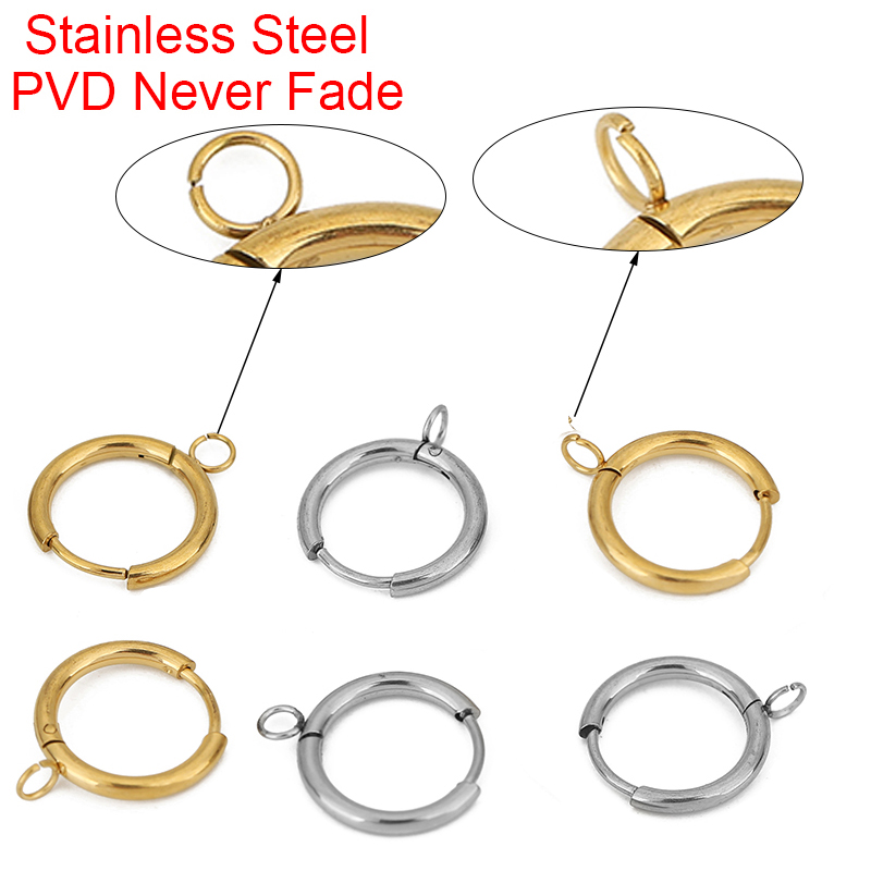 10pcs PVD Never Fade Earrings  - Jewelry Making Articles review and price