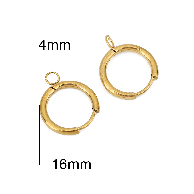 10pcs PVD Never Fade Earrings  - Jewelry Making Articles review and price