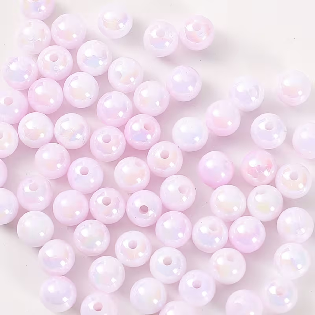 8mm 100pcs Pink Cute And Beaut - Jewelry Making For Couples review and price