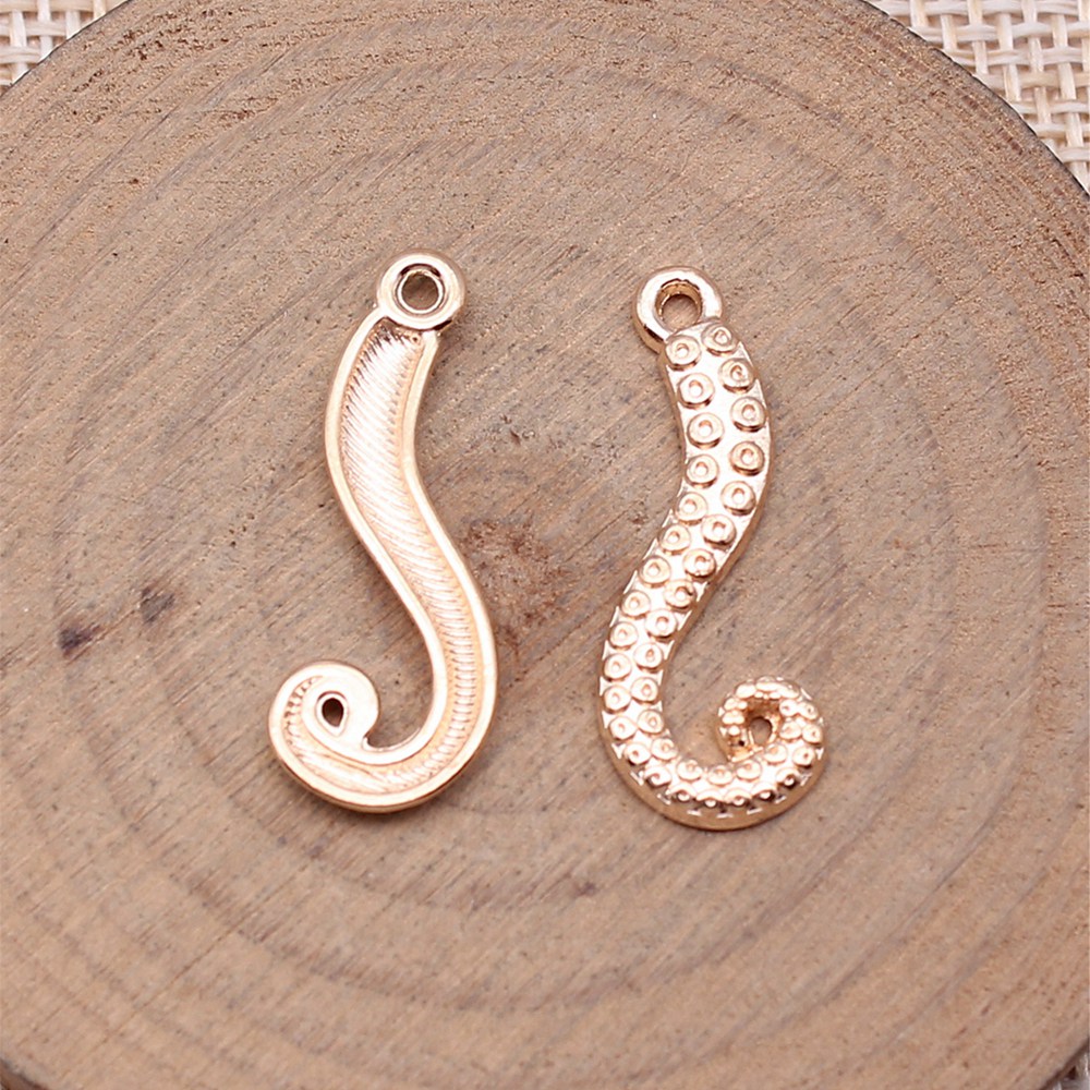 20pcs/lot Octopus Leg Charms F - Jewelry Making For Couples review and price