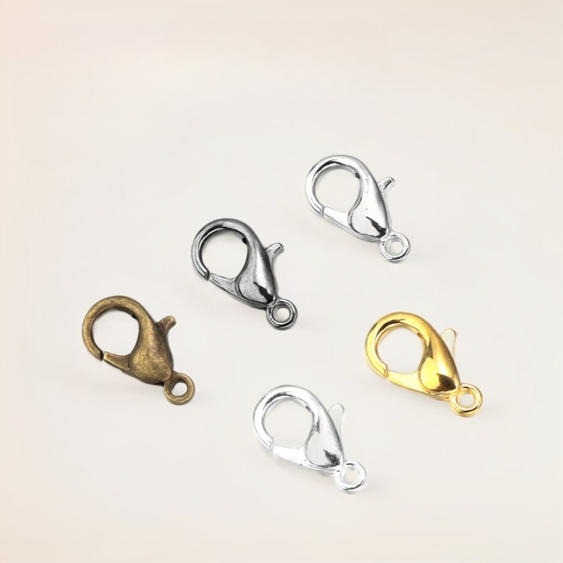100pcs 9 12 14mm Zinc Alloy Lo - Jewelry Making Metals review and price