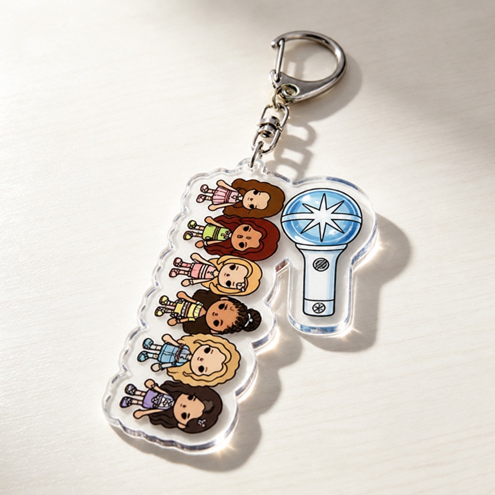 K-pop Katseye Keychain Accesso - Jewelry Making Findings review and price