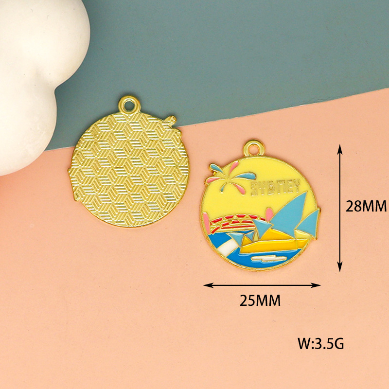 10pcs Colorful Enamel Travel C - Jewelry Making Tokyo review and price