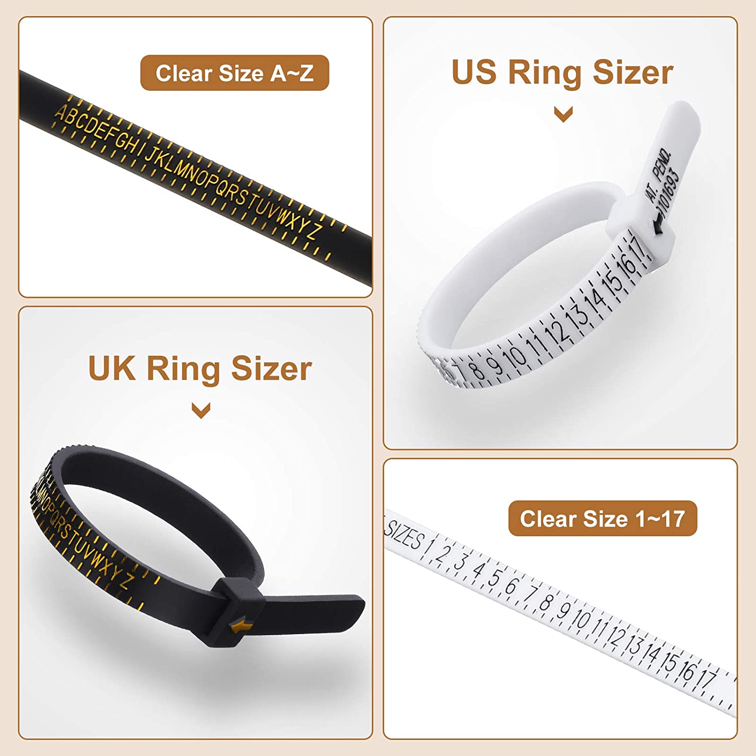 11 Pieces Of US UK Ring Mandre - Jewelry Making Machine review and price