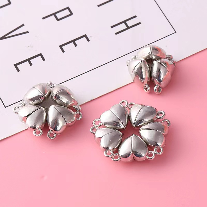 5Pairs Love Heart Magnetic Con - Jewelry Making For Couples review and price