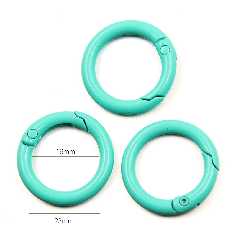 5-20pcs Colorful Spring O Ring - Jewelry Making Findings review and price