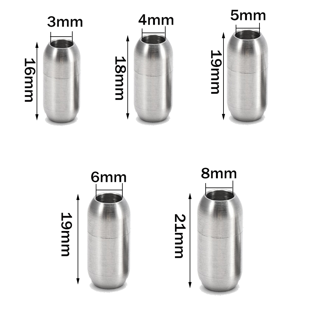 2pcs Stainless Steel Magnetic  - Jewelry Making Articles review and price