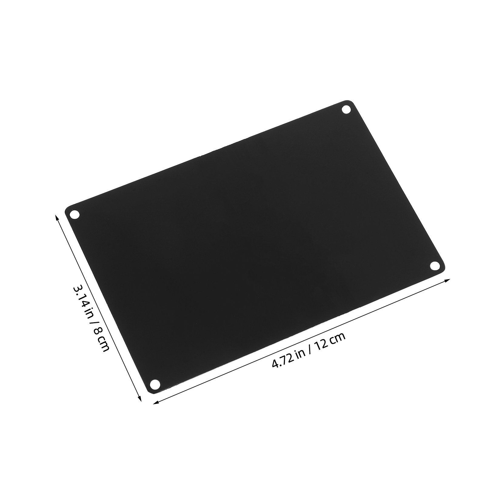 10Pcs Aluminum Alloy Black Rec - Jewelry Making Metals review and price