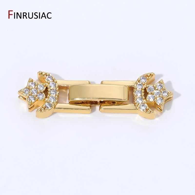 18K Gold Plated Brass Pearl Cl - Jewelry Making Articles review and price