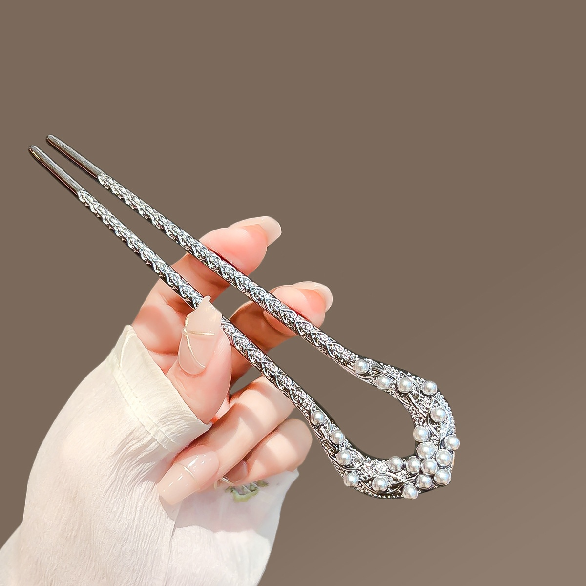 New Pearl U Shaped Hairpin For - Jewelry Making With Beads review and price