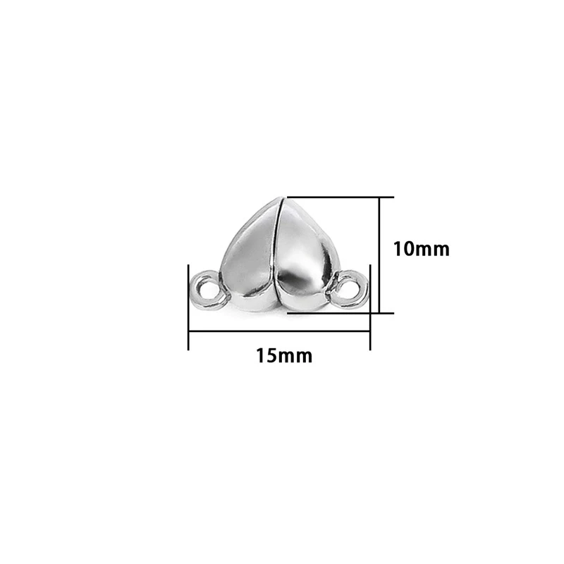 5Pairs Love Heart Magnetic Con - Jewelry Making For Couples review and price