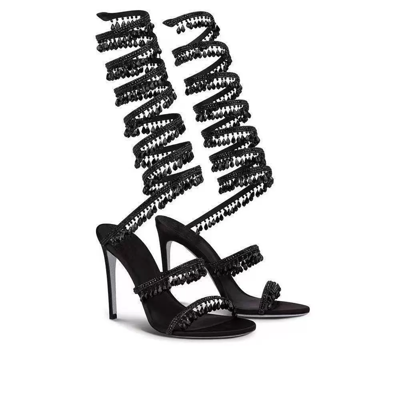 Thin high-heeled sandals summe - Jewelry Making With Beads review and price