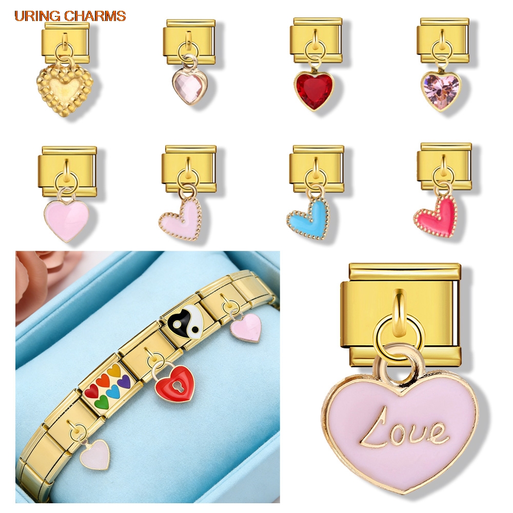 URING Elastic Charm Gold Color - Jewelry Making For Couples review and price