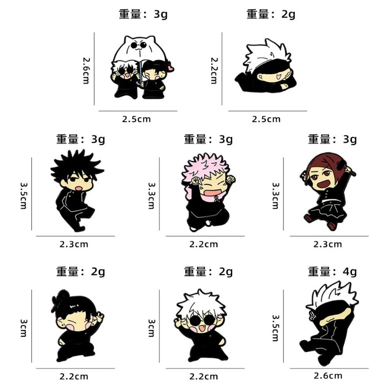 8pcs Anime Itadori Yuji Enamel - Jewelry Making Kit review and price