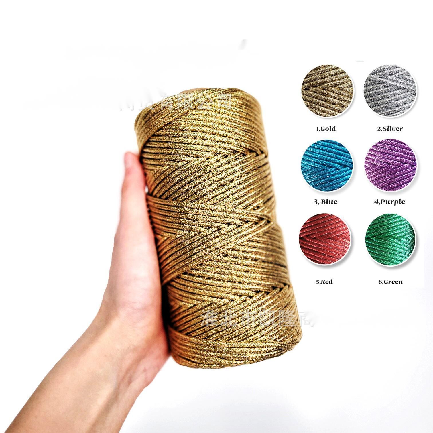Shiny Metallic Braided Cord 3m - Jewelry Making Machine review and price