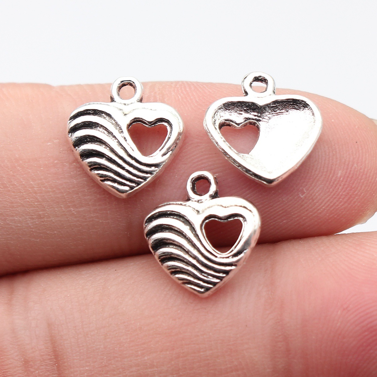 Mini Hollow Heart Vintage Coup - Jewelry Making For Couples review and price