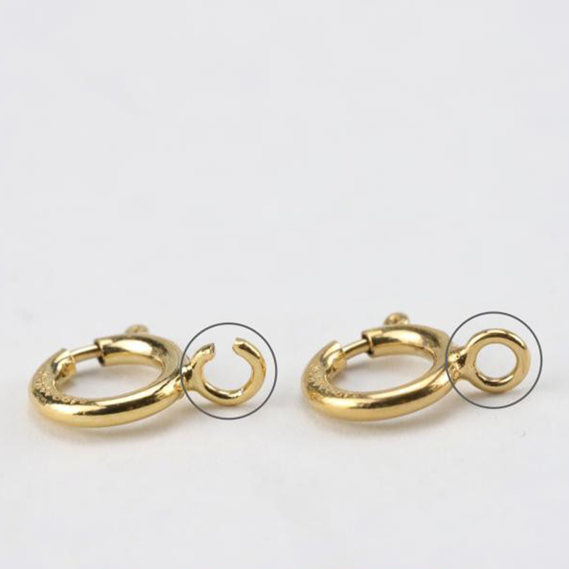 14K Gold Filled Spring Ring Cl - Jewelry Making Articles review and price